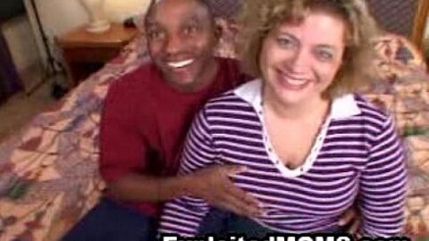 Mom’s Hot Pussy and Fantasy With His Big Black Dick