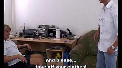 Blonde Mature Office Boss Anal Fucked By Applicant