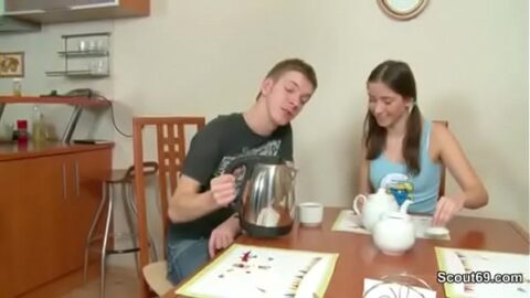 BROTHER SEDUCE PETITE STEP-SISTER TO FUCK AND CREAMPIE IN HER TIGHT PUSSY