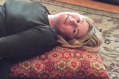 Real wife fucked by husband and friend.