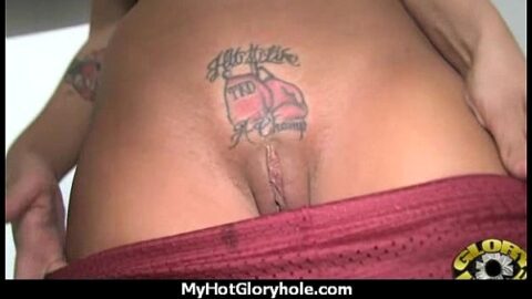 Fetish gloryhole creampie 20