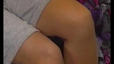 A Hairy Pussied Brunette MILF Fucked In The Couch
