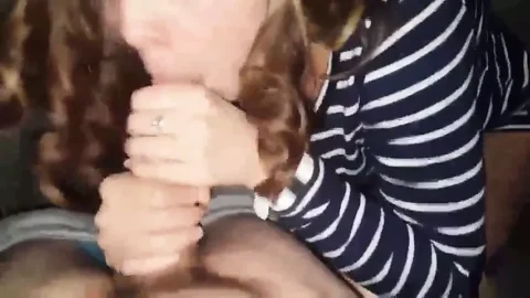 Sweet California GF blowjob in car