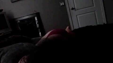 Disrespectful blowjob