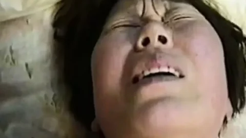 A guy isenjoying to use pussy and anal of Japanese granny