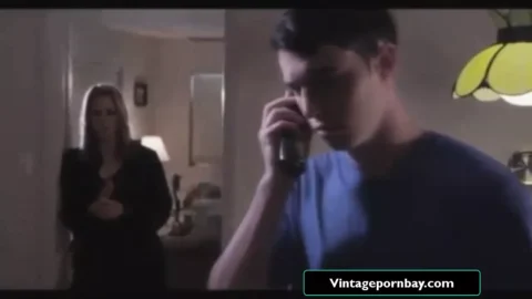 Stepson Cant Resist Himself to Fuck StepMom After His Father