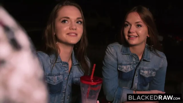 BLACKEDRAW These BBC loving twins do EVERYTHING together