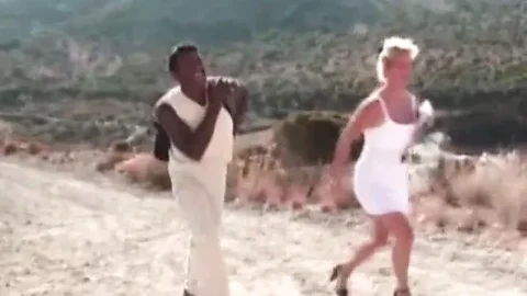British retro filthy MILF gets interracial anal