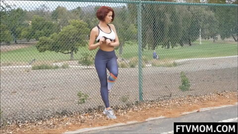 Ex pornstar milf outdoors
