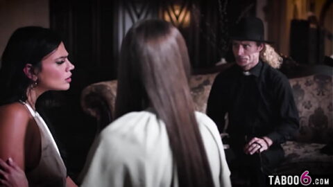 Once this priest realized he was about to marry two lesbians he completely lost it