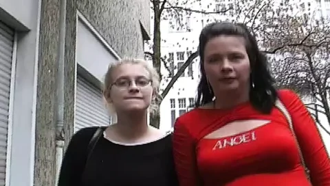 Super horny German lesbians playing with each others pussies