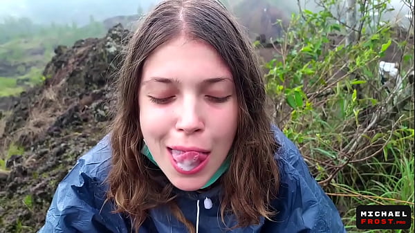 Quick Blowjob On Bali Mountain
