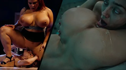 Best of POSSESSED Lesbian Sex – Alien PARASITE makes girls go wild