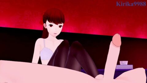 Kasumi Yoshizawa (Sumire Yoshizawa) and I have intense sex at a love hotel. – Persona 5 Hentai