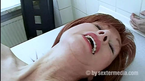 Redhead Sex Obsessed Tits MILF in Action