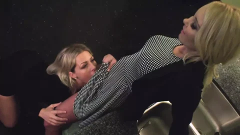 BETWEEN THE HEADLINES A LESBIAN PORN PARODY (Full Movie)