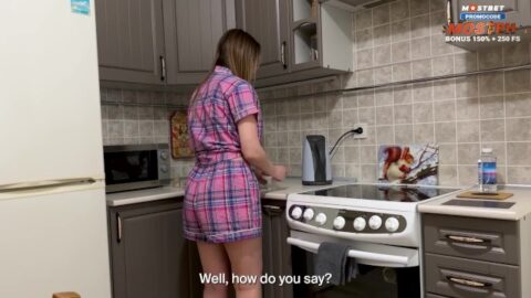 -HEY-are you okay? -NO, you’re my friend’s mother, I’m sorry I can’t fuck you!