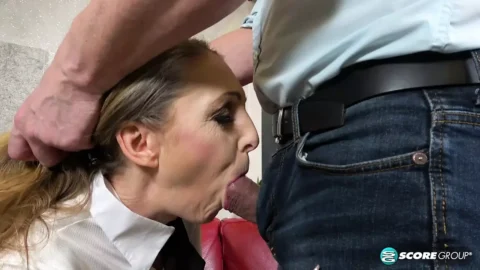 55-year-old Susanna Glam’s first on-camera anal
