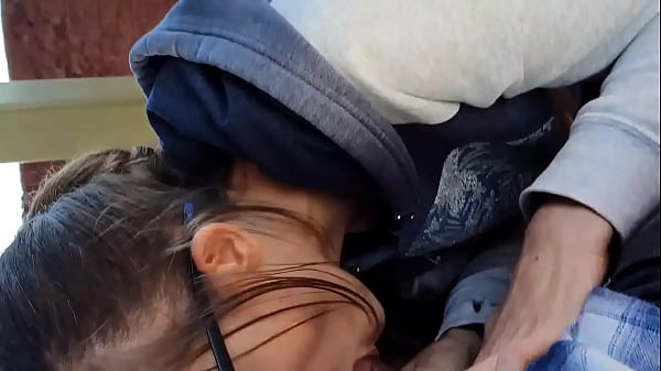 Public blowjob
