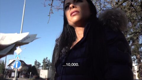Public Agent – super fit woman found in public and taken to her very first photoshoot casting