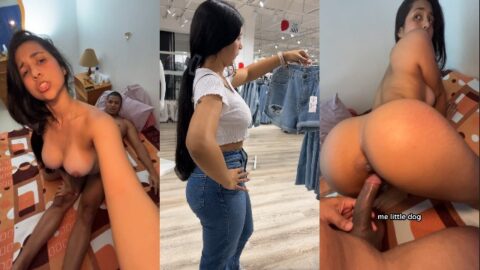 😳 18 year old Colombian girl – thanks me for the new clothes and this happened 👀