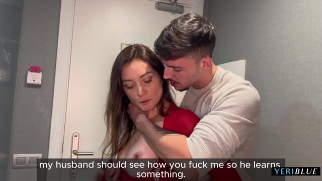 REAL UNFAITHFUL MARRIED BITCH!! Her sugar mommy calls her while her husband is in a meeting