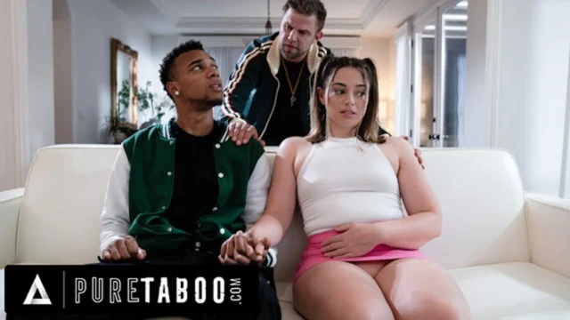 PURE TABOO – Coach’s Sinful Plan with Secretly Pregnant Sophia Burns Ends In Double Creampie 3-Way!