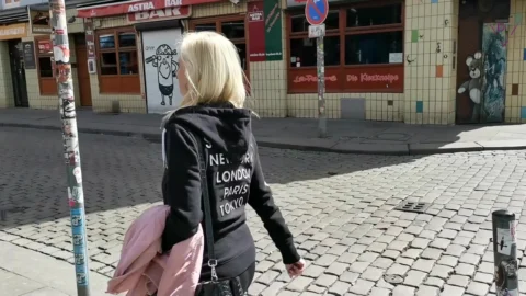 The hobby whore from Herbertstraße – Blank in the cunt fucked!