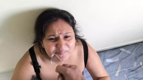 Cum in Mouth Hand Job Blow Job Sucking Cum