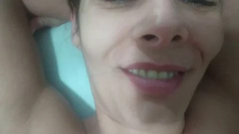 Young boy losing his virginity to my wife, he filled her pussy with cum