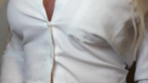 Bimbo Huge Tits Get Covered in CUM