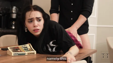 Strict Tutor! Don’t Tell My Mom I’m A Bad Student. 4K HD Tim Team