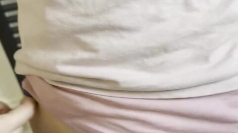 cute submissive gets her ass spanked || cute lesbian romance
