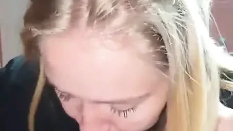 Blonde Teen Blowjob – POV