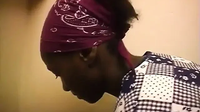 Horny Old Slut Has Sex with Her Black Cleaning Lady