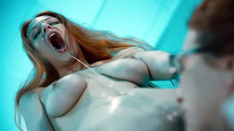 Mad Scientist Fucked By Her Lesbian Frankenstein Monster In Parasited Pussy Eating Possession