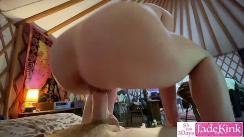 Submissive Cowgirl Riding Without Condom – Take off the Condom Pmv Clip