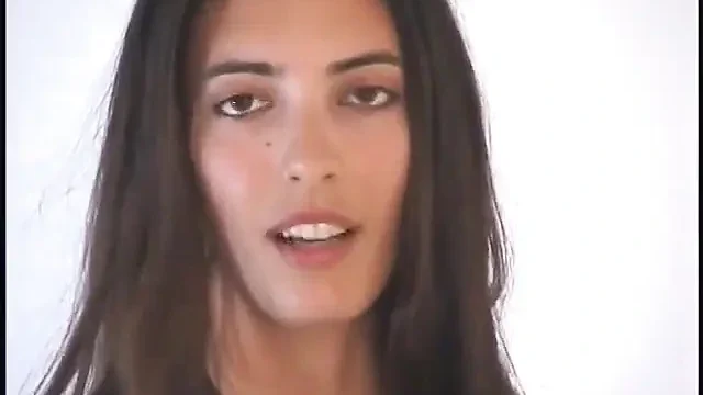 Buff stud gets his hard cock worshiped by sex brunette beauty