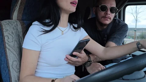 I picked up an UBER client without a bra!