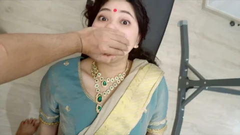 Indian Bhabhi Gym Teacher Hardcore Rough Fuck her Pussy Creampie