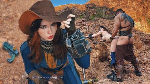 New Fallout Cosplay Porn Sweetie Fox – Sucked And Fucked For A Sip Of Water With A Stranger