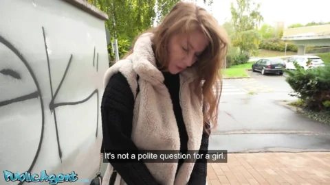 Public Agent – Big naturals Russian MILF POV blowjob fast hard fuck with total stranger