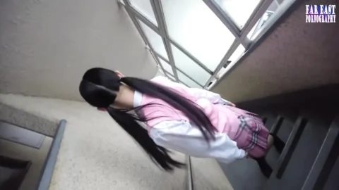 Delicate Gulp Bliss with a Tiny-curve Dark Haired Tease on a Sweet Oral Date Part 2