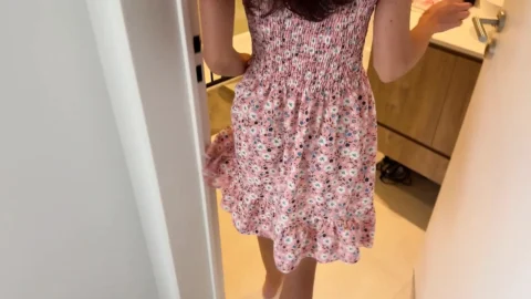 The wife watches her husband fuck her friend