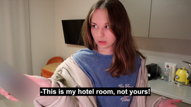 I booked a room with a stranger.