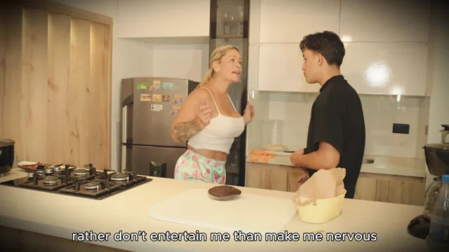 My step-son with the big dick wants to teach me a lesson by fucking my unfaithful MILF pussy without his stepdad finding out