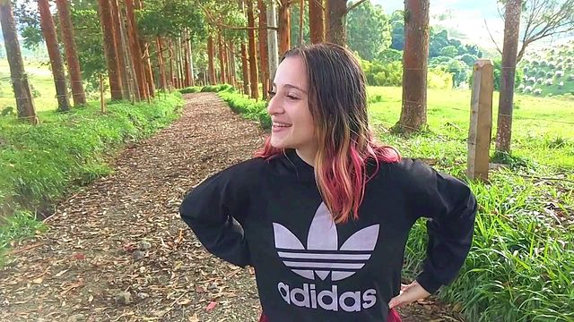 Skinny Pale Skinned Fucked Outdoors