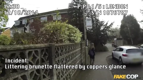 An Officer Not a Gentleman Stunning Busty Brunette Can’t Oppose