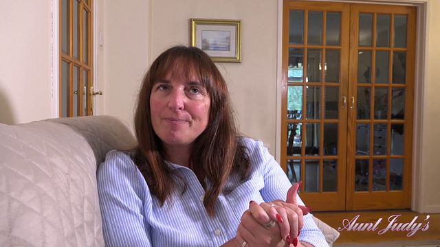 Aunt Judy’s – Your Busty Landlady Ruby Cattrall Sucks Your Cock