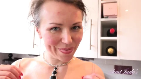 AuntJudys – 46yo natural fullbush milf Alexia (JOI)